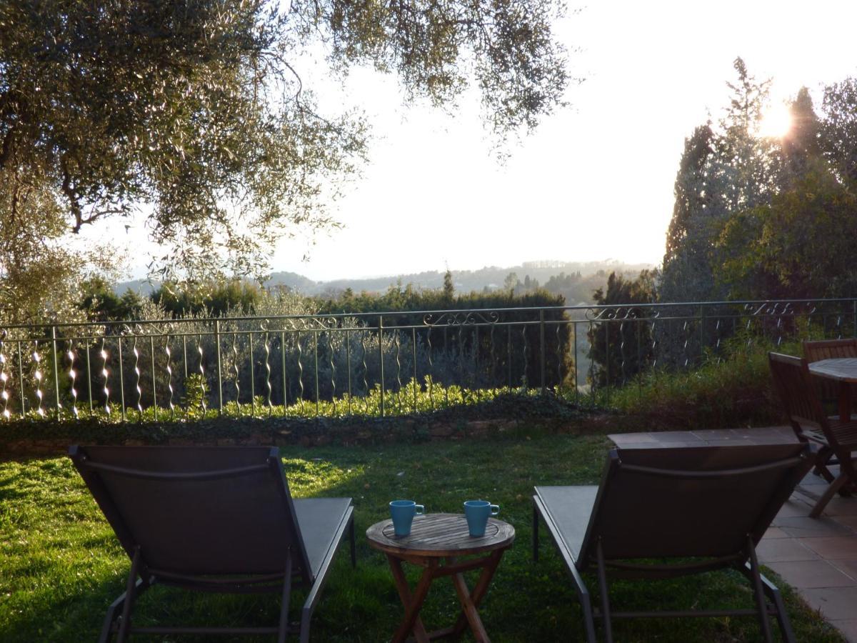 Apartment Cezanne With Heated Pool And Private Garden Chateauneuf-Grasse Exterior foto